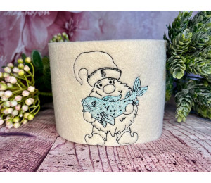 Stickdatei - 10 Seebär Gnom 10